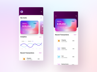 微交互个人理财APP波场(Micro-Interaction Personal Financial App TRON)