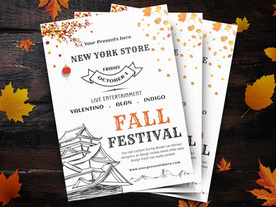 中秋节传单-05(Mid Autumn Festival Flyer-05)