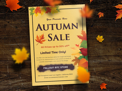 中秋节传单-10(Mid Autumn Festival Flyer-10)