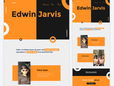 个人投资组合网站(Personal Portfolio Website)