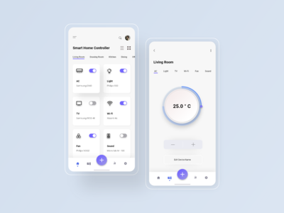 智能家居控制 - 移动应用(Smart Home Control - Mobile App)