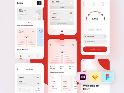 数据移动应用重新设计(Data Mobile App Redesign)