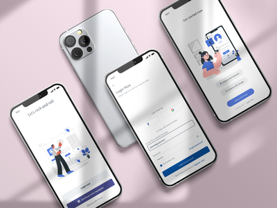 移动登录屏幕 - 登录 Ui 套件 - Sketch 移动应用程序设计(Mobile Login Screens - Sign In Ui Kits - Sketch Mobile App Design)