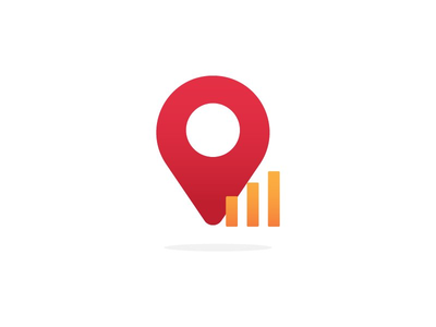 位置图 gps 针点仪表板图标说明矢量隔离(Location map gps pin point dashboard icon illustration vector isolated)