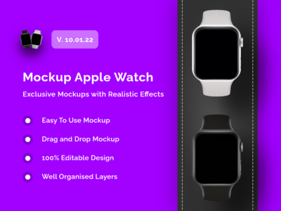 样机 Apple Watch(Mockup Apple Watch)