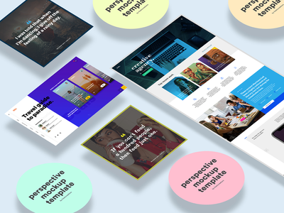 透视模型(perspective mockup)