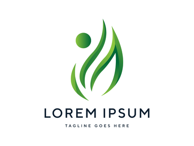 现代抽象标志设计矢量模板(Modern Abstract Logo Design Vector Template)