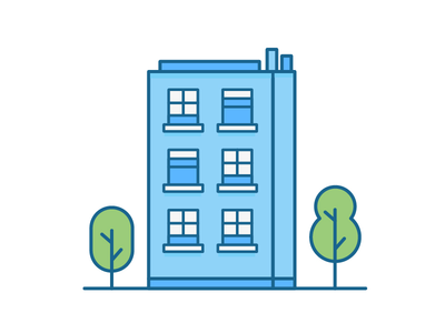 现代公寓楼(Modern Apartmen Building)