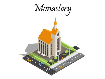 等距修道院设计(isometric monastery design)