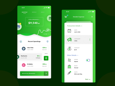 花钱iOS应用程序(Money Spending iOS App)