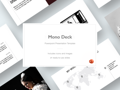 Mono Deck - 终极演示模板(Mono Deck - Ultimate Presentation Template)