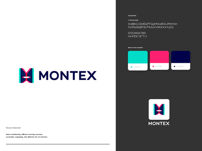 Montex 标志设计模板(Montex Logo Design Template)