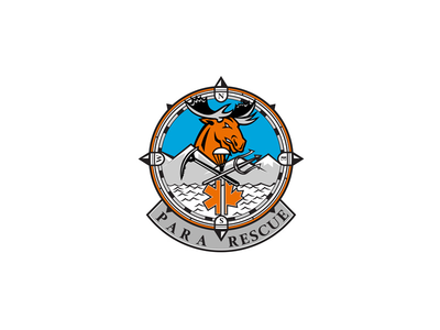 驼鹿救援图标(Moose Para Rescue Icon)