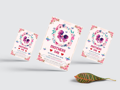 母亲节传单(Mothers Day Flyer)