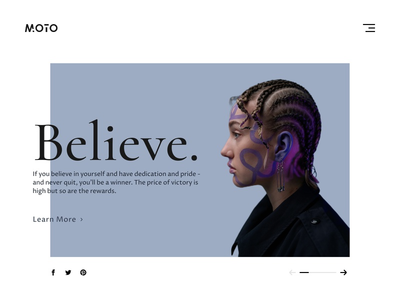 时尚网站概念(Fashion Website Concept)