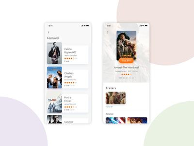 电影应用概念(Movie App Concept)