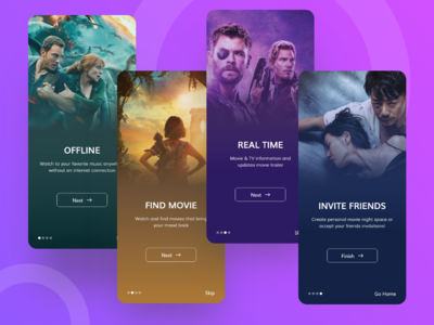 电影应用入门第一部分 - XD 挑战(Movie App Onboarding Part I - XD Challenge)