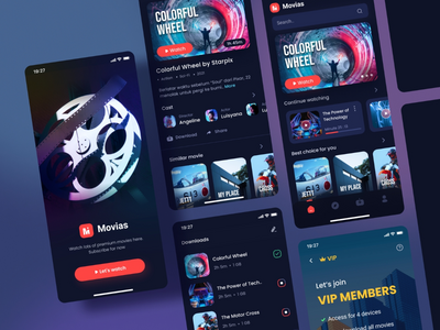 电影流媒体移动应用程序(Movie Streaming Mobile App)