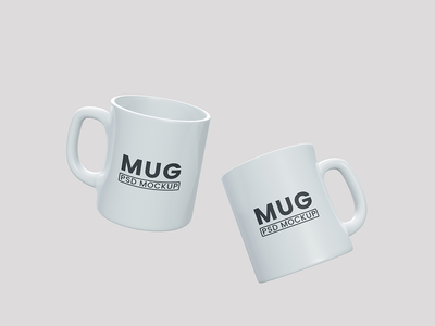 杯子模型(Mug Mockup)