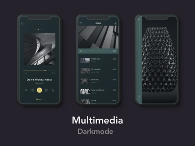 多媒体 Darkmode 4 - 动画(Multimedia Darkmode 4 - animation)