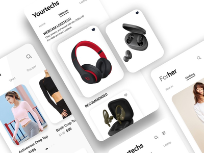 多个最小 - 家庭 - 购物应用程序版本 2(Multiple minimal - Home - shopping app ver 2)