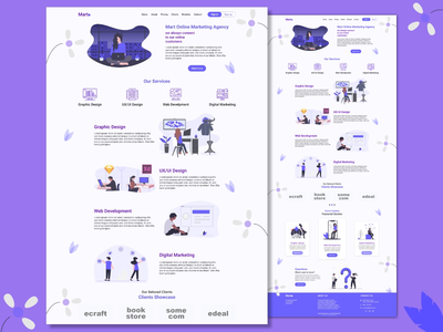 多用途创意数字代理网站模板设计(Multipurpose Creative Digital Agency Website Template Design)