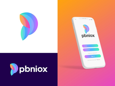 Pbniox - 品牌标志设计(Pbniox - Brand Logo Design)
