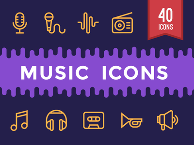 音乐图标(Music Icons)