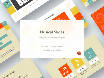 音乐 - 终极演示模板(Musical - Ultimate Presentation Template)