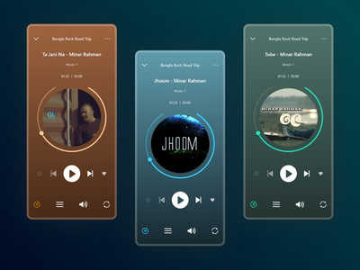 音乐应用界面(Music App UI)