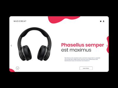 Musicbeat 网页登陆页面(Musicbeat Web Landing Page)