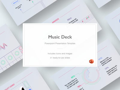 音乐 - 终极演示模板(Music - Ultimate Presentation Template)