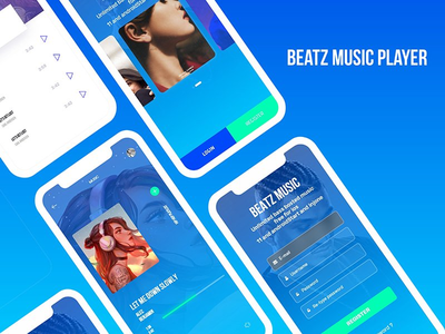 音乐播放器 UI 套件(Music Player UI Kit)