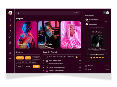 声音云网页重新设计(sound cloud web redesign)