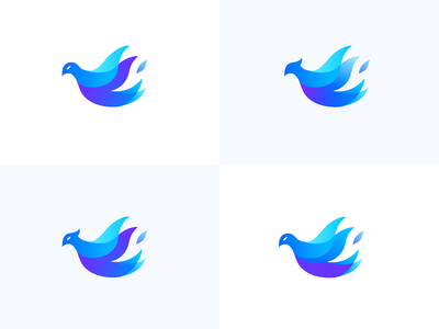 标志探索 - 鸟痕(Logo Exploration - Bird Mark)