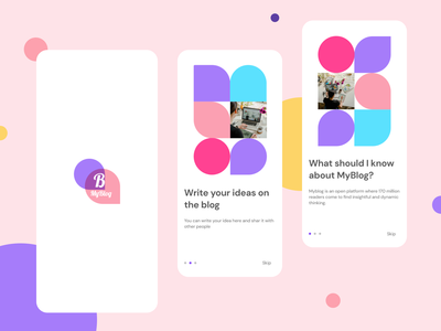 我的博客 - UI Kit #1(My Blog - UI Kit #1)