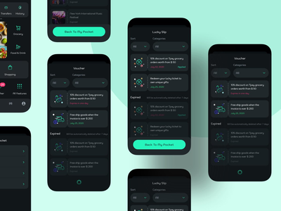 My Pocket Digital Wallet 移动 UI 套件(My Pocket Digital Wallet Mobile UI Kit)