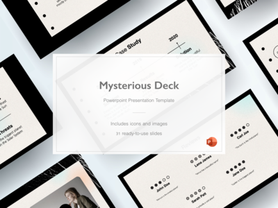 神秘甲板 - 终极演示模板(Mysterious Deck - Ultimate Presentation Template)