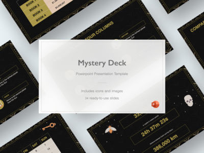 神秘 - 终极演示模板(Mystery - Ultimate Presentation Template)