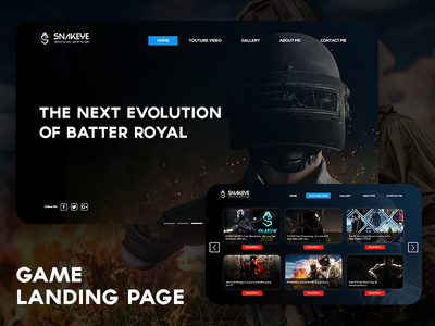 游戏登陆页面(Game Landing Page)