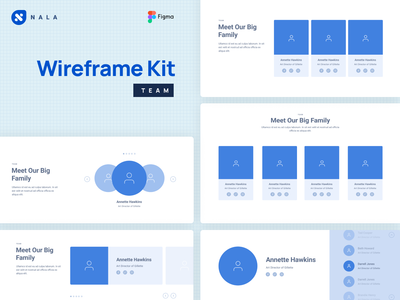 Nala 线框套件团队(Nala Wireframe Kit Team)