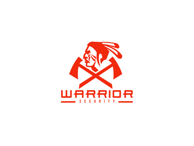 美国原住民战士安全吉祥物(Native American Warrior Security Mascot)