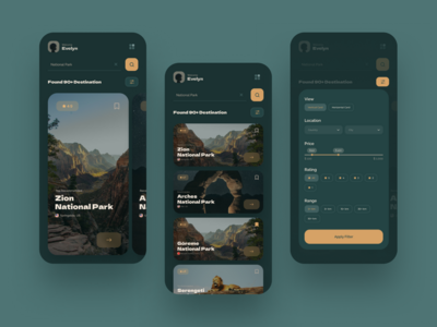 Navel - Nature Travel Expedia App UI Kit V8(Navel - Nature Travel Expedia App UI Kit V8)