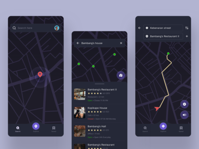 地图导航应用(Map Navigation App)