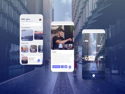 导航移动 UI 套件(Navigation Mobile UI Kit)