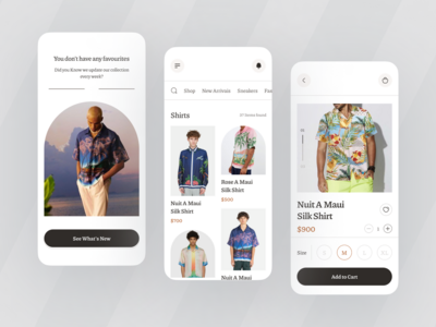 时尚商店移动应用程序(Fashion Store Mobile App)