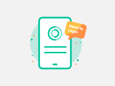 需要登录图标(Need to login Icon)