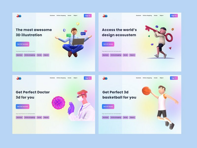 登陆页面横幅(Landing page banner)