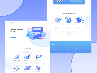 网银登陆页面（3d 图标 photoshop）(NetBank Landing Page ( 3d Icon photoshop ))