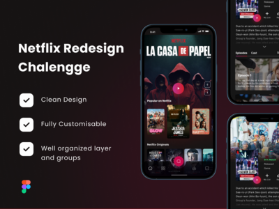 Netflix App 重新设计(Netflix App Redesign)